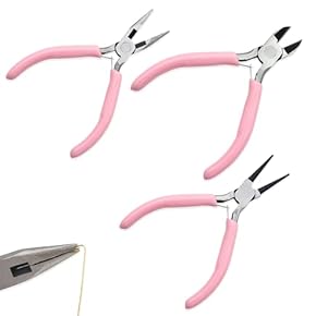 アクセサリー制作ツールと材料セットまとめ売り Amazon.co.jp: 【純銀土リング5個＆シルバークロス4種付き